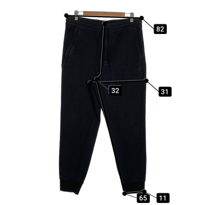 Y-3 ワイスリー M CLASSIC TERRY CUFFED PANTS クラシック カフパンツ ブラック スウェット GV4202 Size M 福生店