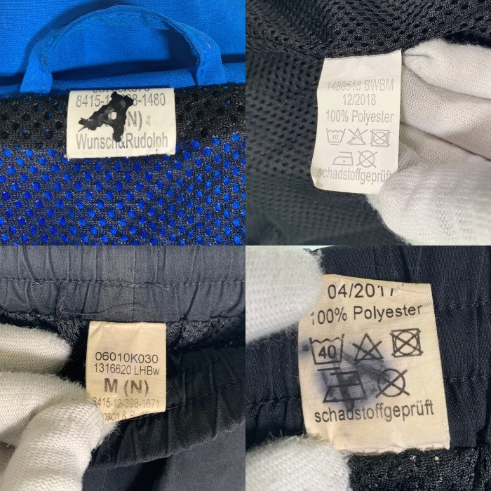 ドイツ軍 BUNDESWEHR トレーニング ウォームアップジャケット パンツ セット ブルー ブラック Size M 福生店