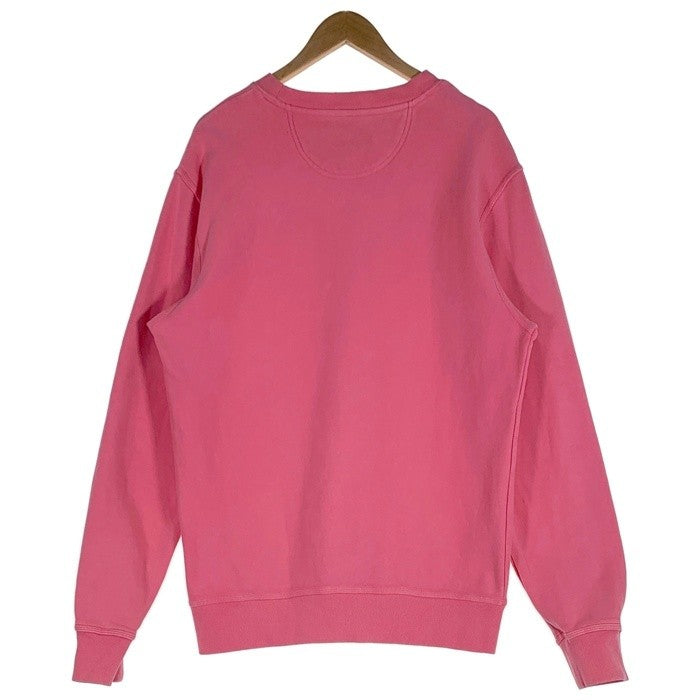 STUSSY ステューシー コットン クルーネックスウェット ピンク Size M 福生店