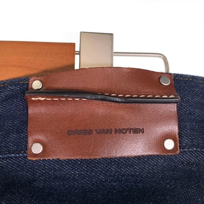 DRIES VAN NOTEN ドリスヴァンノッテン タック デニム ワイドパンツ インディゴ Size 31 福生店