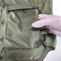 Rocky Mountain Featherbed ロッキーマウンテンフェザーベッド PORTER ポーター BEAMS ビームス ダウンベスト オリーブ 450-512-70 Size 40 福生店