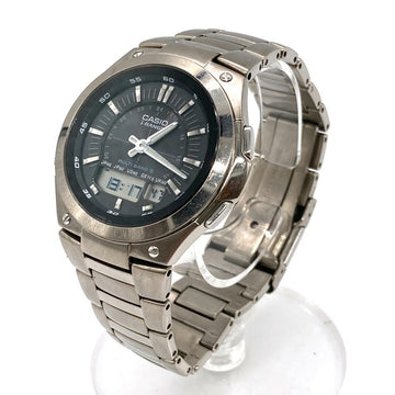 CASIO カシオ IRW-M10T I-RANGE ウェーブセプター アナデジ 腕時計 シルバー 瑞穂店