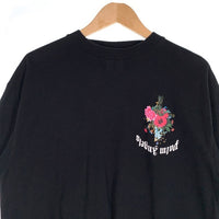 Palm Angels パームエンジェルス Flowers Tee フラワープリント Tシャツ ブラック PMAA001E19413027 Size L 福生店