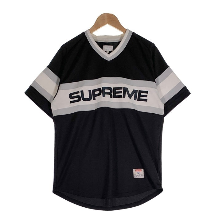 SUPREME シュプリーム 15AW Baseball Jersey ベースボールジャージー 半袖 ブラック Size M 福生店