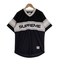 SUPREME シュプリーム 15AW Baseball Jersey ベースボールジャージー 半袖 ブラック Size M 福生店