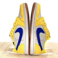 WMNS AIR JORDAN 1 LOW OG SP ウィメンズ エアジョーダン1ロー Travis Scott トラヴィススコット Canary カナリー DZ4137-700 Size 28cm 福生店