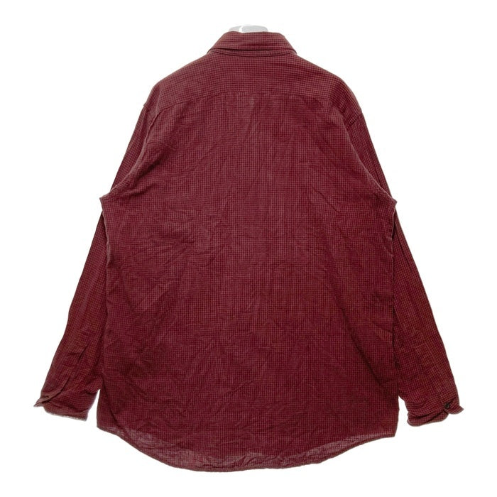L.L.Bean エルエルビーン ボタンダウン ネルシャツ レッドxブラック sizeL 瑞穂店