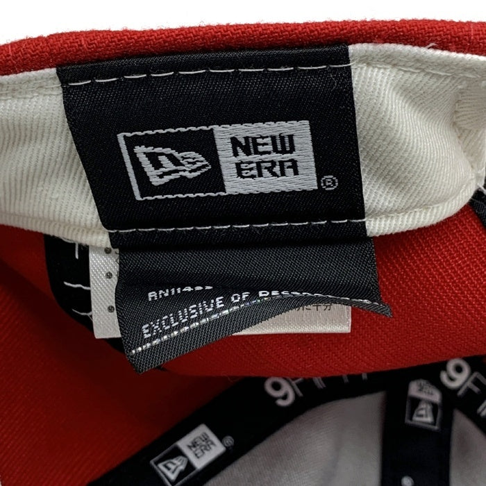 SAINT Mxxxxxx セントマイケル 24SS New Era ニューエラ 9FIFTY スナップバック ベースボールキャップ レッド 福生店