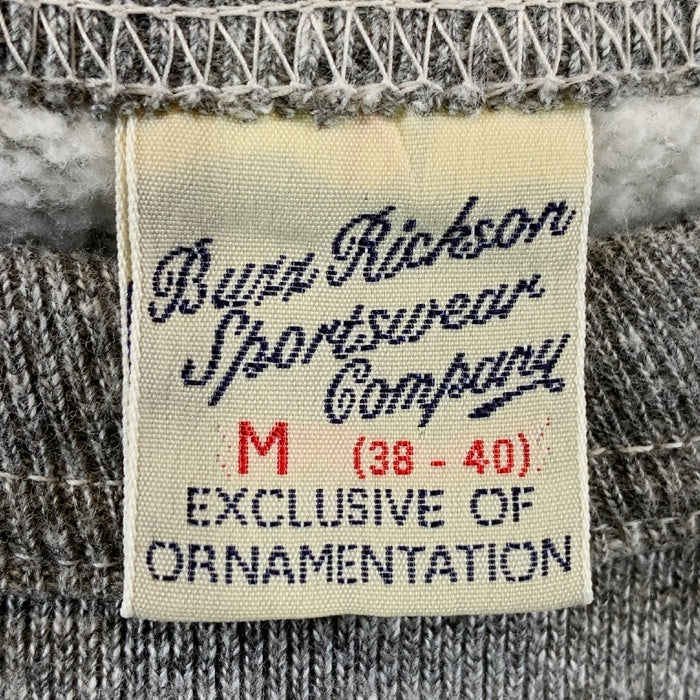 BUZZ RICKSON’S バズリクソンズ USAF スヌーピー プリント 前V クルーネックスウェットトレーナー ヘザーグレー BR69272 Size M 福生店
