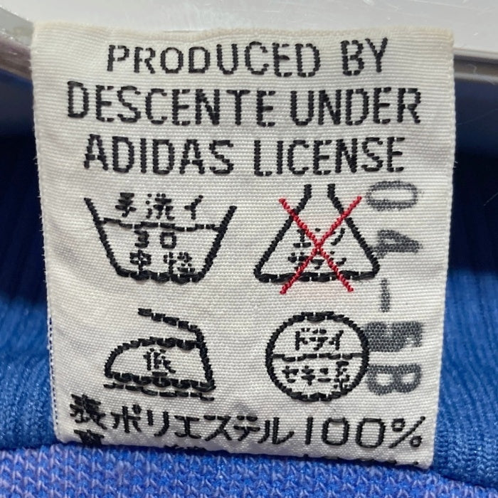 60-70's adidas アディダス 西ドイツ製 トラックジャケット ブルー ジャージ素材 Size5 瑞穂店