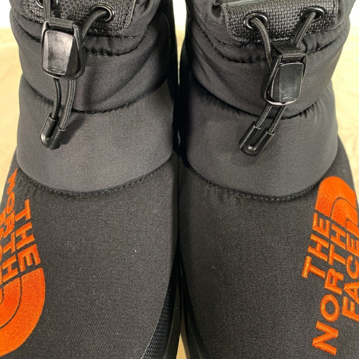 THE NORTH FACE ノースフェイス 18AW BEAMS別注  Nuptse Bootie WP Short ヌプシブーティ ショート ブラック オレンジ NF51874B Size 26cm 福生店