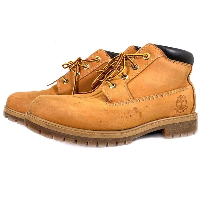 TINBERLAND ティンバーランド Waterproof ウォータープルーフ ネルソン チャッカブーツ A15RW イエロー Size 9W (27.0cm) 福生店