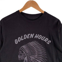 STANDARD CALIFORNIA スタンダード カリフォルニア 26AW KOMY / SD GOLDEN HOURS T 半袖 Tシャツ ブラック Size L 福生店