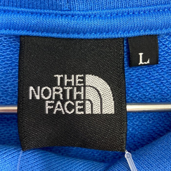 THE NORTH FACE ザノースフェイス  NT12333 SQUARE LOGO HOODIE スクエアロゴフーディ パーカー SC スーパーソニックブルー sizeL 瑞穂店