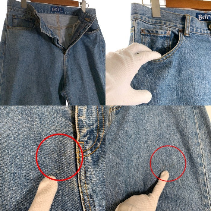 BoTT ボット Loose Fit Jean ルーズフィットジーンズ デニムパンツ ライトブルー 243BoTT34 Size 30 福生店