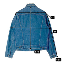 Levi’s リーバイス 70506-0214 USA製 ボタン裏523 トラッカージャケット Gジャン インディゴ size42 瑞穂店