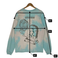 CVTVLIST カタリスト H.N.D L/S TEE タイダイ プリント ロングスリーブTシャツ ブルー 2201080302 Size 1 福生店