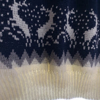 RAU-NEULE KY ニット カーディガン ネイビー レッド グレー Size L 福生店