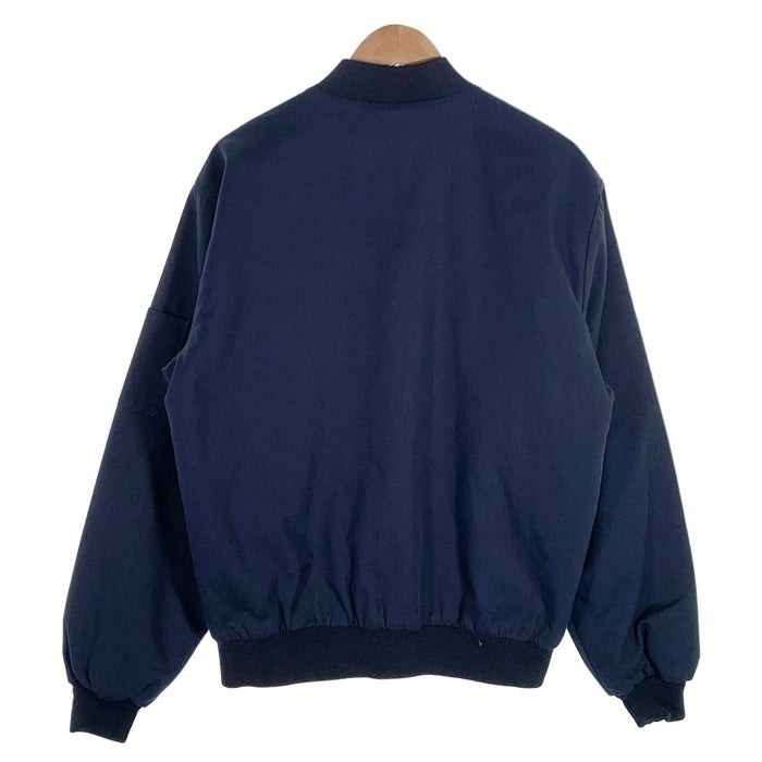 CINTAS シンタス リブ ワークジャケット キルティングライナー ネイビー ワッペン Size M-R 福生店