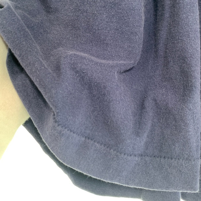 80's FRUIT OF THE LOOM フルーツオブザルーム 半袖 ポケット Tシャツ ネイビー USA製 Size XL 福生店