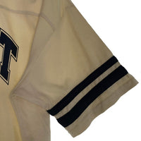 HUF ハフ FUCK IT FOOTBALL SHIRT フットボールシャツ Tシャツ コットン アイボリー KN00498 Size M 福生店