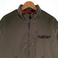 AVIREX アヴィレックス HAT IN THE RING ステンシルジャケット フライト オリーブ 783-4252036 Size L 福生店