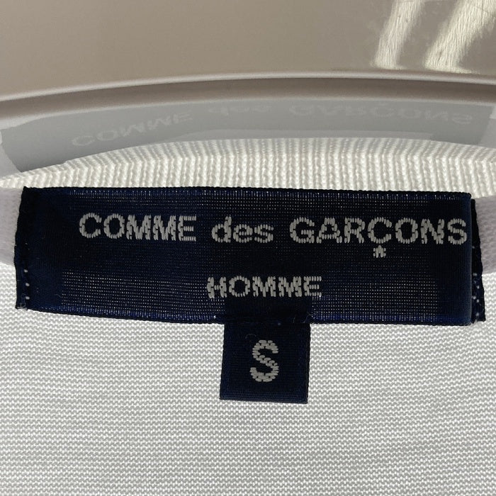 COMME des GARCONS HOMME コムデギャルソンオム HQ-T034 パッチワーク ポロシャツ ホワイト sizeS 瑞穂店