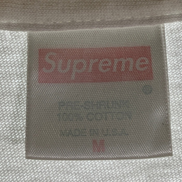 90's SUPREME シュプリーム 1999 Ari Marcopoulos Safety Film Tee アリ マルコポロス 半袖 Tシャツ ホワイト Size M 福生店