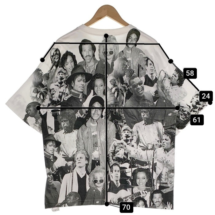 SCREEN STARS スクリーンスターズ WE ARE THE WORLD LIFE MAGAZINE 半袖 Tシャツ ホワイト Size XL 福生店