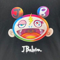 J Balvim ジェイバルビン 村上隆 半袖 Tシャツ ブラック Size S 瑞穂店