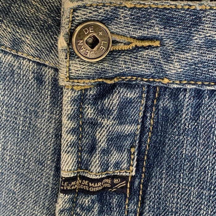 MARITHE FRANCOIS GIRBAUD マリテフランソワジルボー デニムショートパンツ バギーショーツ ライトブルー Size 36 福生店