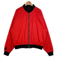 90's Marlboro Reversible Jacket マルボロ リバーシブルジャケット ブラック レッド ロゴワッペン Size XL 福生店