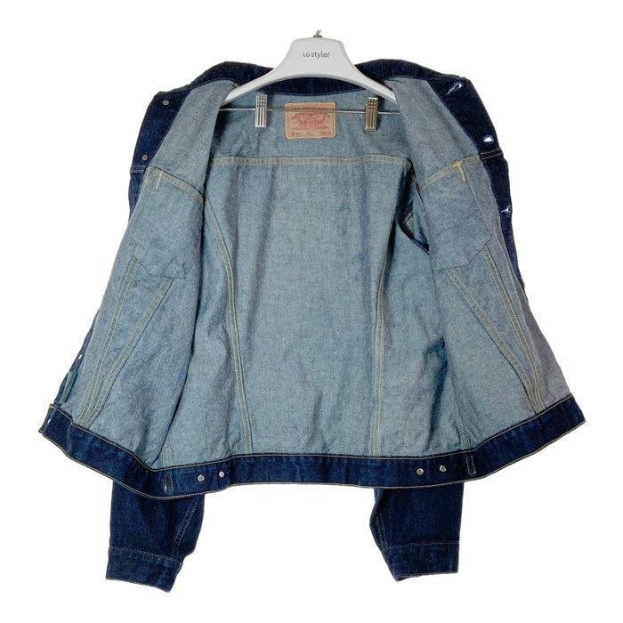 Levi's リーバイス 557XX ボタン裏555 バレンシア工場 98年製 BIGE復刻 トラッカージャケット Gジャン インディゴ size48 瑞穂店