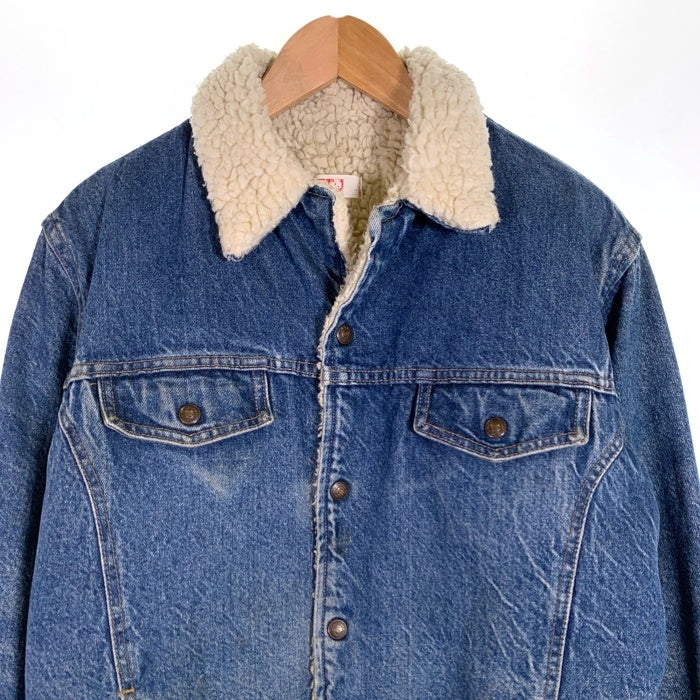 70’s Levi's リーバイス ランチコート デニム ボア スナップボタン ライトブルー Size L 福生店