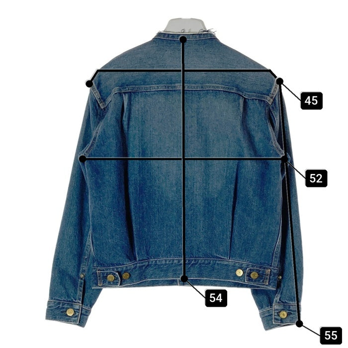 IENA イエナ L'ATELIER DENIM ノーカラーデニムジャケット