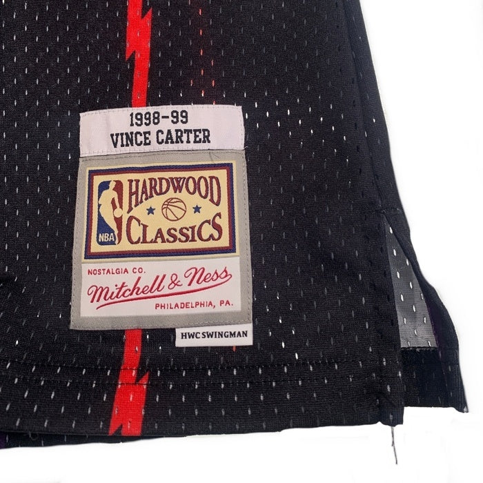Mitchell&Ness ミッチェルアンドネス NBA トロント・ラプターズ Swingman Jersey スイングマンジャージー ヴィンス・カーター ゲームシャツ タンクトップ ブラック Size XL 福生店