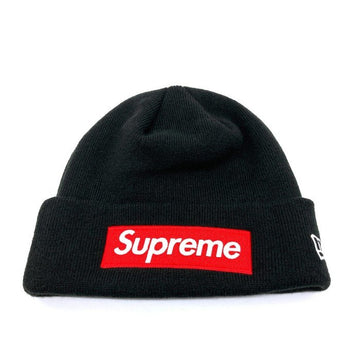 SUPREME シュプリーム 22AW × NEW ERA Box Logo Beanie ニューエラー ボックス ロゴ ビーニー ニットキャップ ブラック 瑞穂店