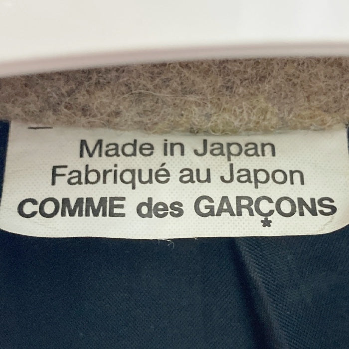 COMME des GARCONS HOMME PLUS コムデギャルソンオムプリュス PJ-J053 AD2022 ウールxコーデュロイ 切替 ロングコート ブラウン sizeM 瑞穂店