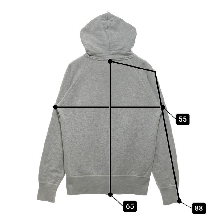 ORCIVAL オーシバル ジップアップ スウェットパーカー グレー 16S-AG-004 Size 5 瑞穂店