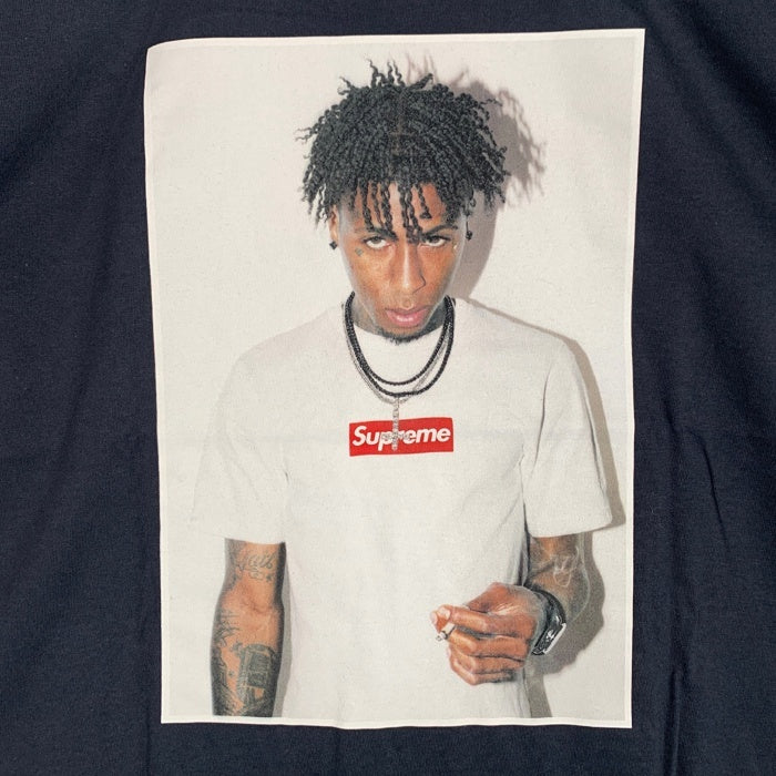 SUPREME シュプリーム 23AW NBA Young Boy Tee ヤングボーイ フォトプリントTシャツ ネイビー Size M 福生店