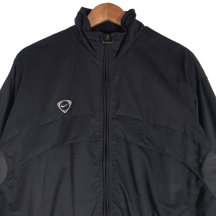 00's NIKE TEAM ナイキ ナイロン トラックジャケット ブラック チャコール Size M (実寸L相当) 福生店