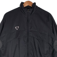 00's NIKE TEAM ナイキ ナイロン トラックジャケット ブラック チャコール Size M (実寸L相当) 福生店