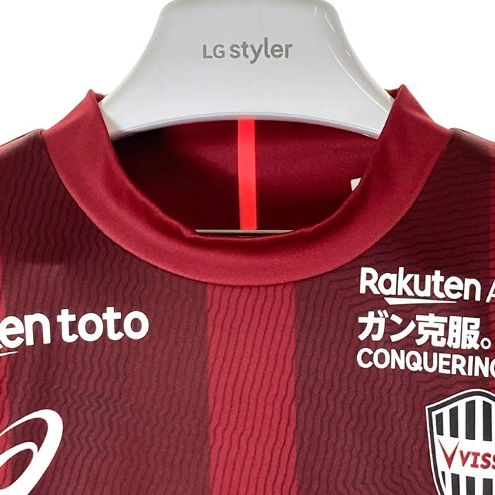 ASICS アシックス ヴィッセル神戸 2018年 INIESTA 8 ホーム ユニフォーム ボルドー size3XL 瑞穂店
