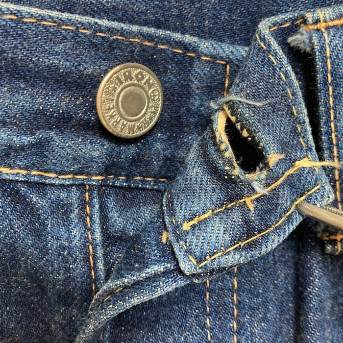 H.R.M. ハリウッドランチマーケット PP4XX ボタンフライ ストレートデニムパンツ ジーンズ インディゴ Size 32 瑞穂店