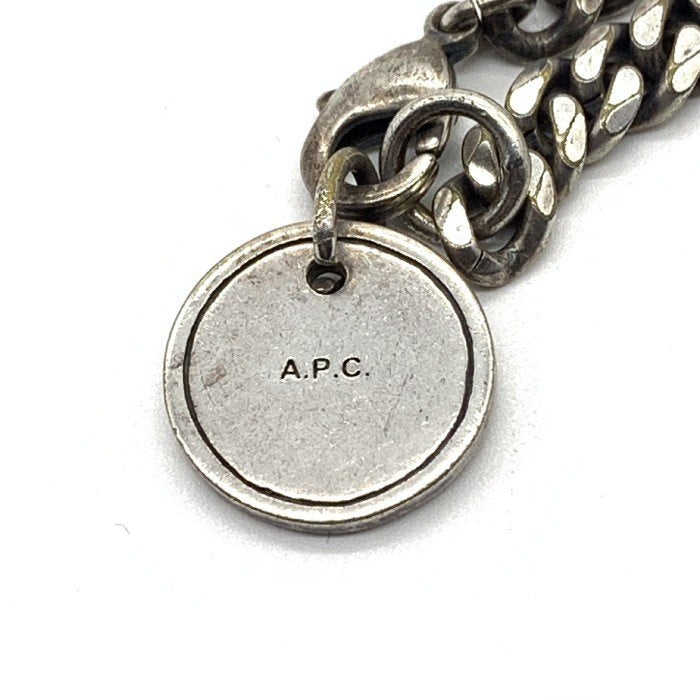 A.P.C. アーペーセー シルバーブレスレット 喜平 Size 18.5cm 福生店