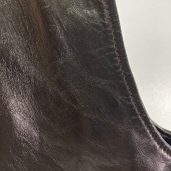 Y’2 LEATHER ワイツーレザー ホースハイド レザーベスト ブラック 馬革 Size40 瑞穂店