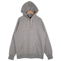 THE NORTH FACE ノースフェイス Small Logo Heather Sweat Hoodie 刺繍 スモールロゴ ヘザー スウェット プルオーバー フーディー パーカー グレー NT62342 Size XL 福生店