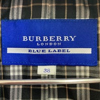 BURBERRY BLUE LABEL バーバリー ブルーレーベル E1F25-564-09 セットアップ ジャケット スカート ブラック size38 瑞穂店