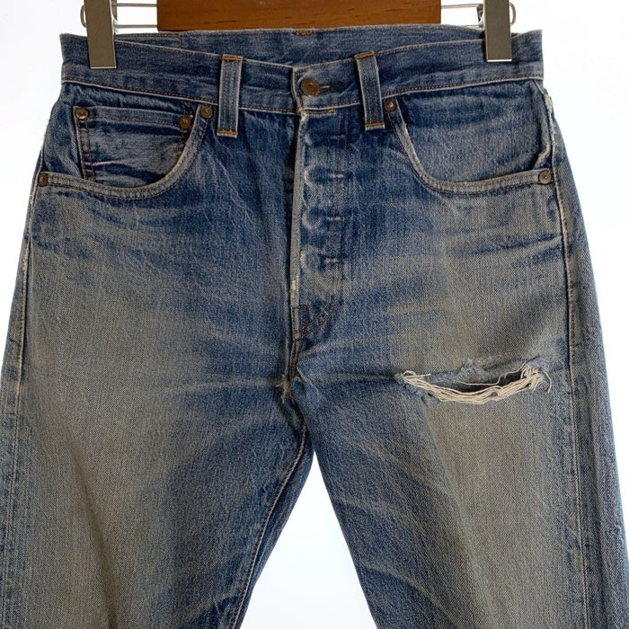 LEVI'S VINTAGE CLOTHING リーバイス ヴィンテージ クロージング 501XX 復刻 デニムパンツ ライトブルー 47501-0117 USA製 Size W32 L34 福生店