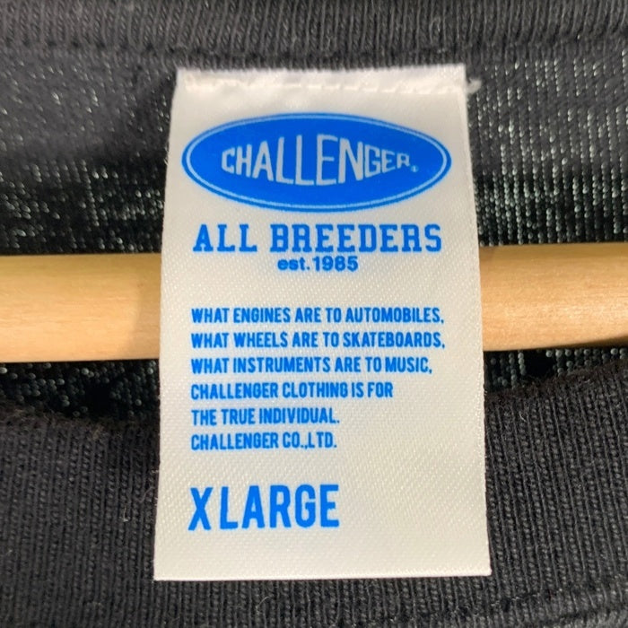 CHALLENGER チャレンジャー 25SS S/S MICKEY MOUSE HAND PLANT Tee ミッキーマウス プリントTシャツ ブラック Size XL 福生店